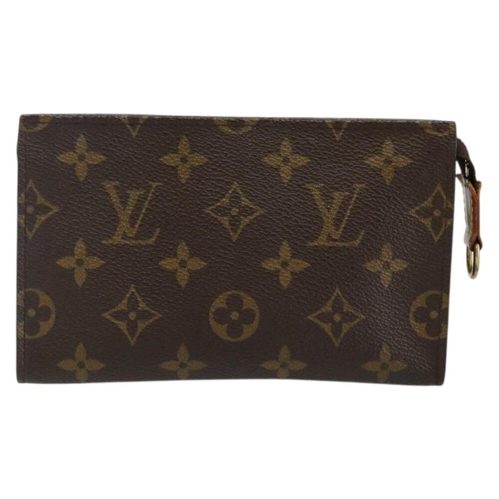 Louis Vuitton Monogram Bucket PM Accessory Pouch Brown